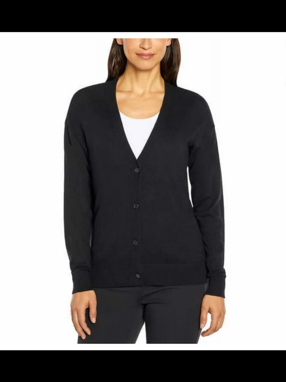 Banana Republic Stretch Cotton Cardigan size S